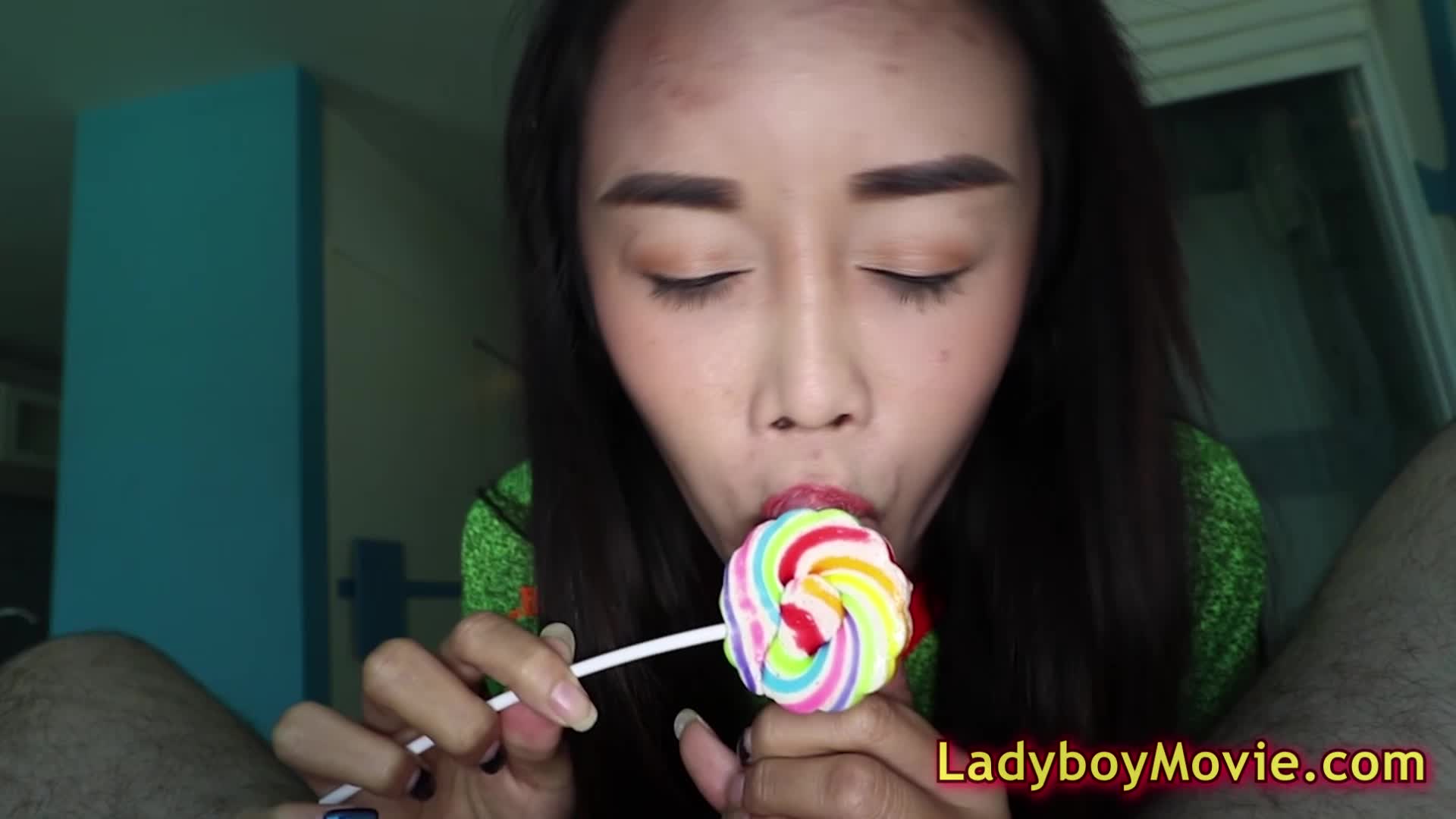 Teaching high society ladyboy